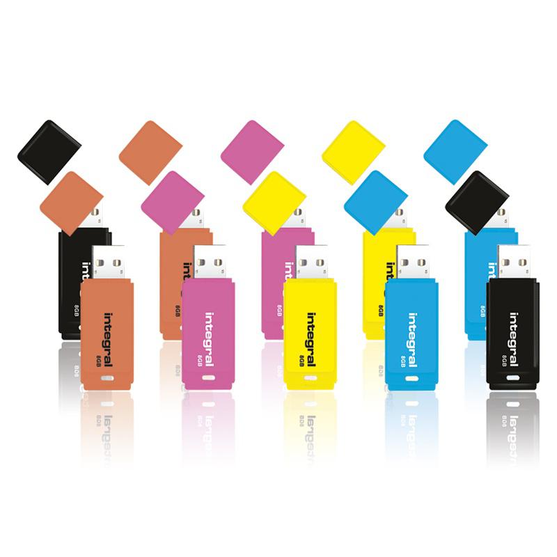 Clé USB Neon 2.0 Integral 128 Go Memory Flash Drive