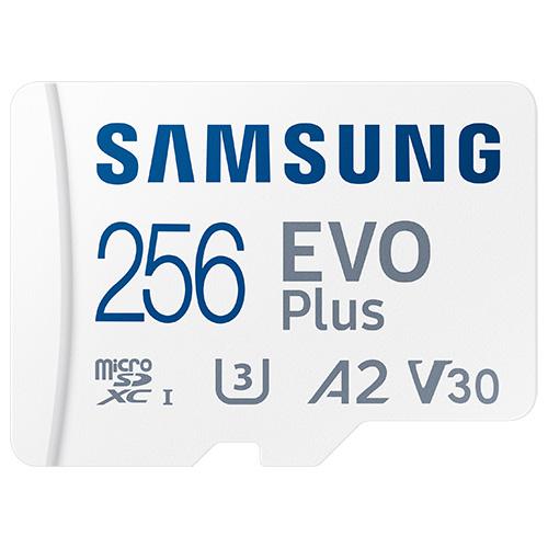 Samsung 256GB Evo Plus microSD card (SDXC) + SD Adapter 130MB/s US$27.97 | MyMemory