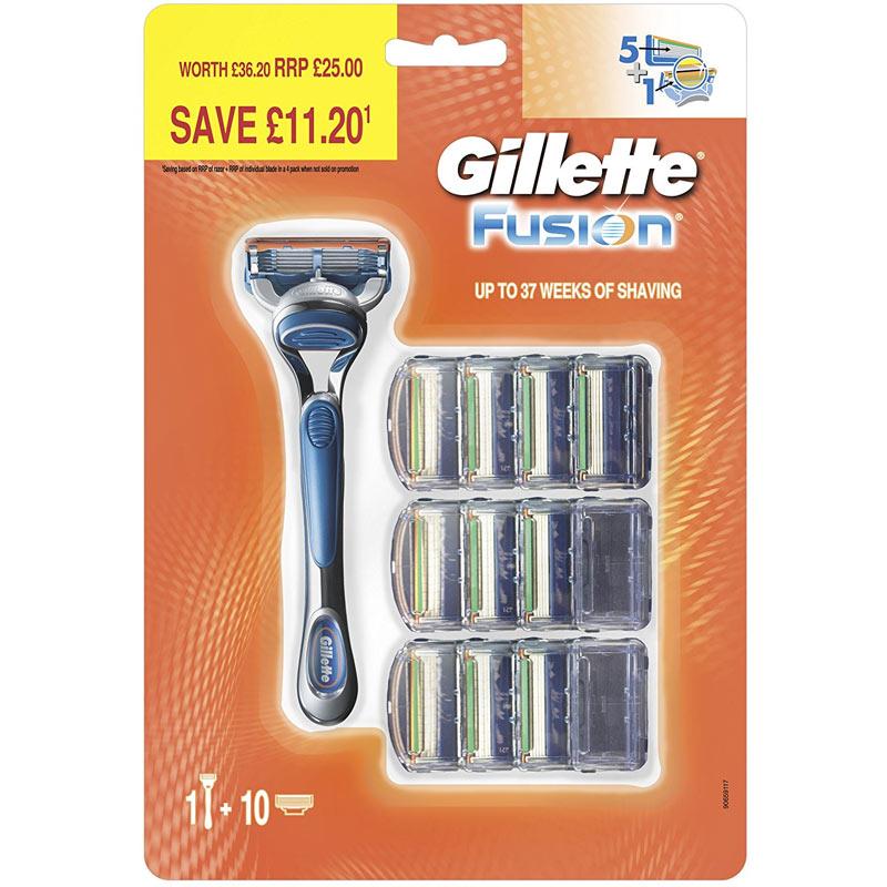 Gillette Fusion Men's Razor and Razor Blades