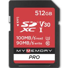 Sdxc Memory Cards From 64gb 256gb 512gb 1tb And 2tb Mymemory