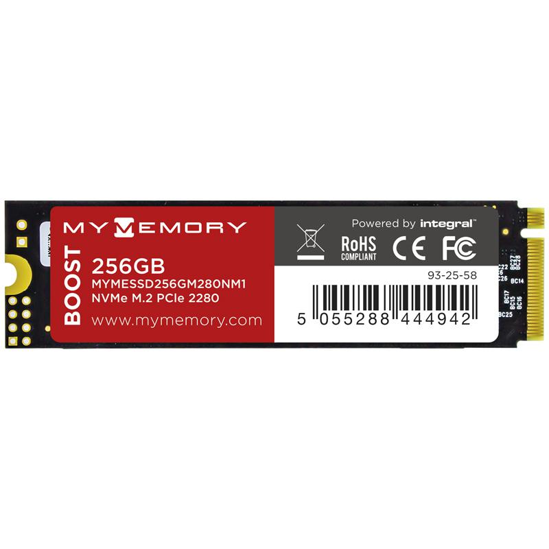 MyMemory Boost 256GB M.2 2280 PCIE NVMe Internal SSD - 2000MB/s