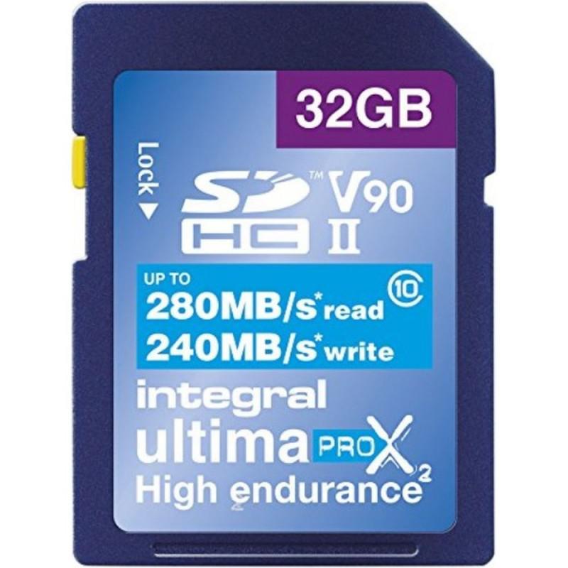 FREE P&P Integral High Speed SDHC Memory Card 32GB Up To 80MB/s read Class 10 