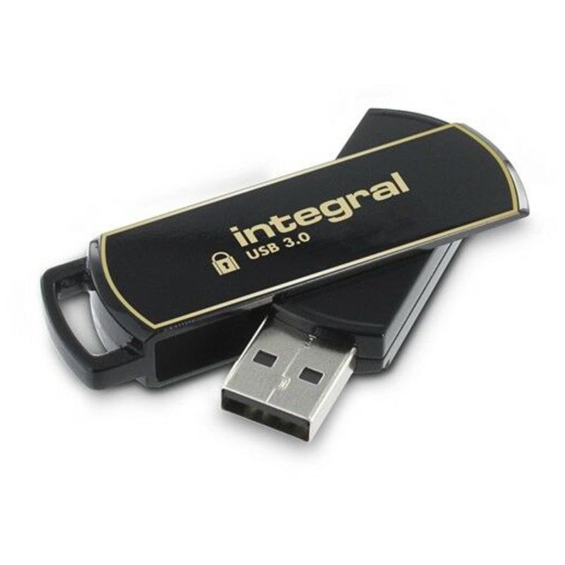 Integral 512GB Secure 360 Secure Lock II Encrypted USB 3.0 Flash Drive - 80MB/s