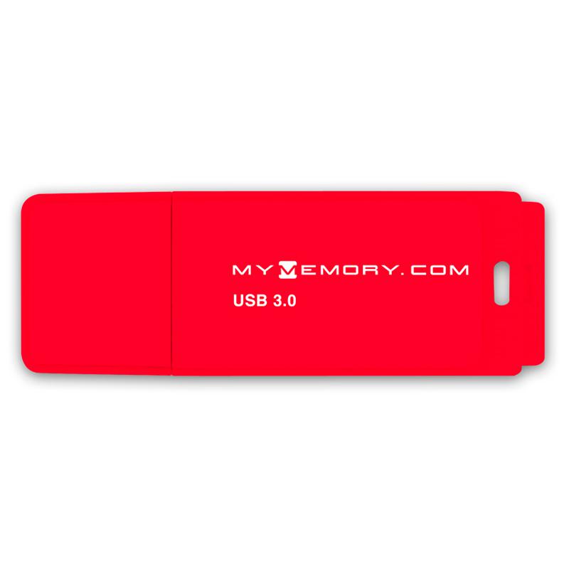 MyMemory 128GB USB 3.0 Flash Drive - Red - 100MB/s
