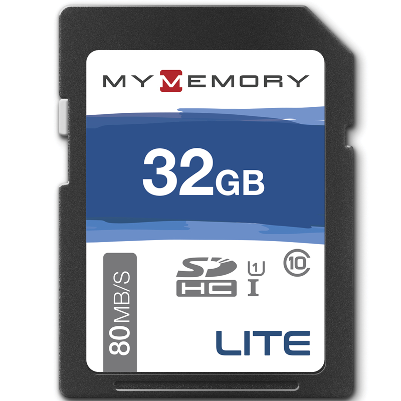 MyMemory LITE 32GB SD Card (SDHC) - 80MB/s