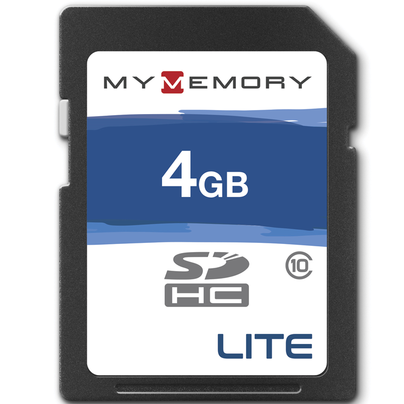 MyMemory LITE  4GB SD Card (SDHC)