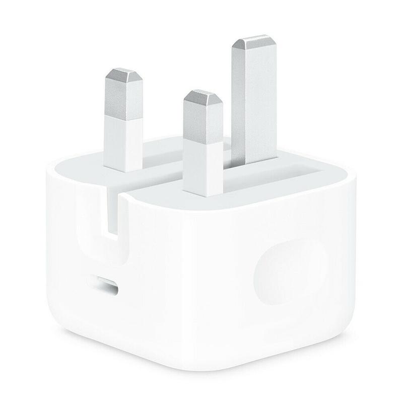 Apple 20W USB-C Power Adaptor 3A UK FFP - White
