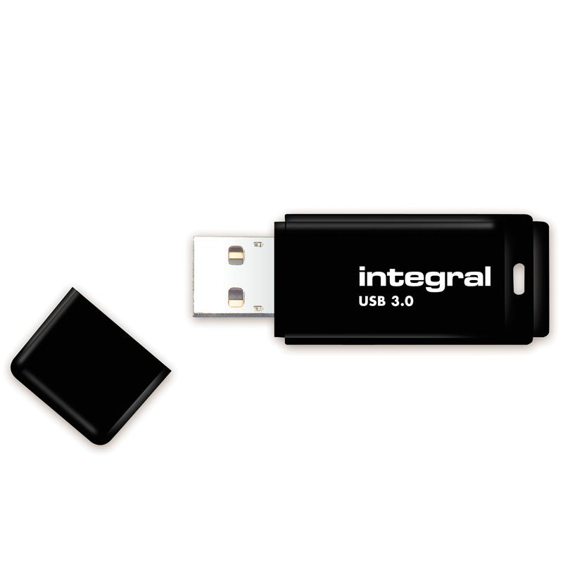 Integral 128GB USB 3.0 Flash Drive - Black