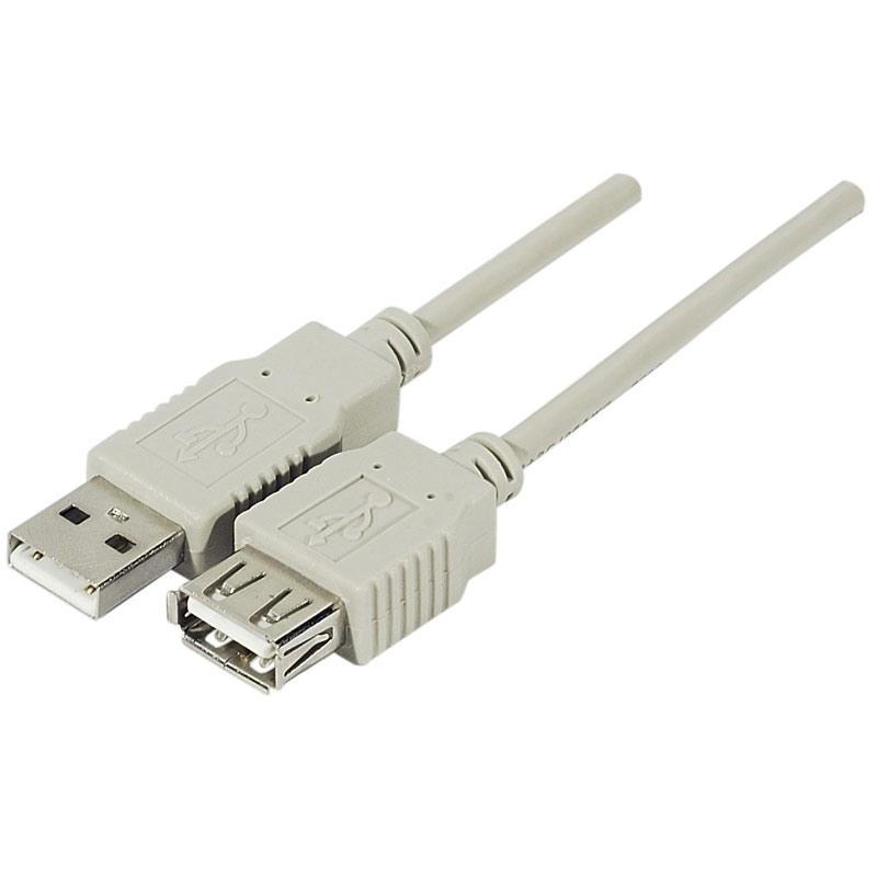 Connect USB Data & Charge Cable - 3M - Grey