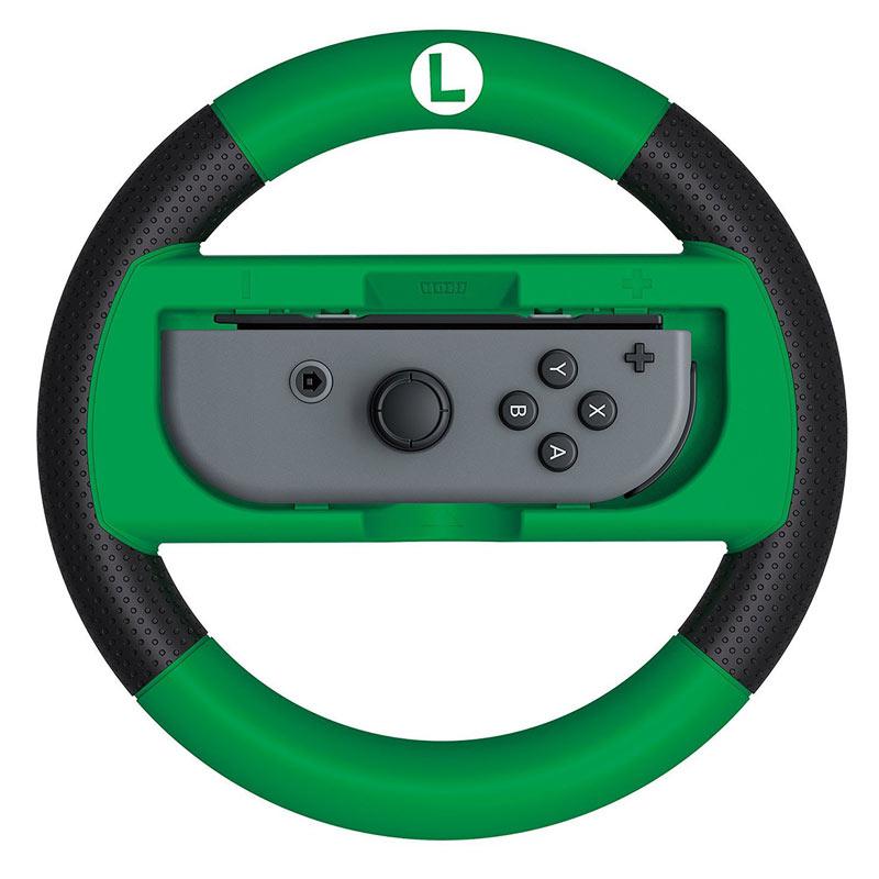 HORI Mario Kart 8 Deluxe Wheel Luigi Version (Nintendo Switch)
