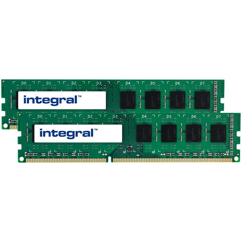 Integral 16GB (2x 8GB) 1600MHz DDR3 DIMM PC Memory Module Kit
