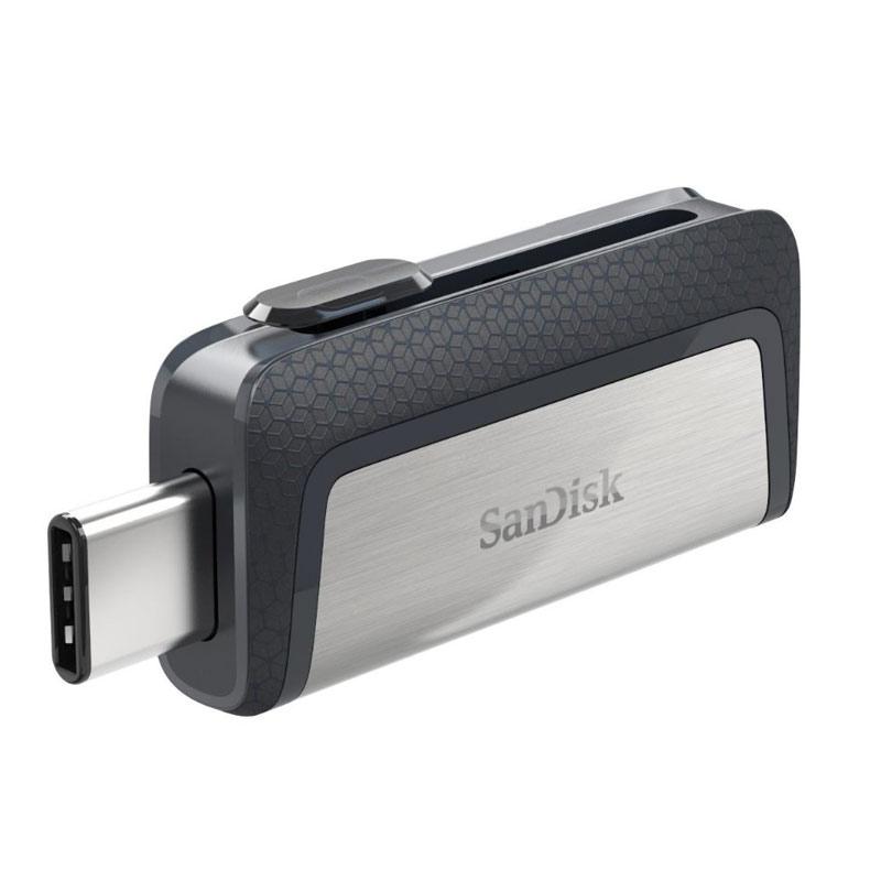 SanDisk 128GB Dual USB-C 3.1 Flash Drive - 150MB/s
