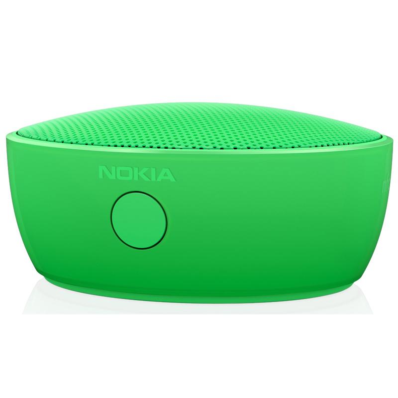 Nokia Rechargeable Wireless Bluetooth Mini Speaker with Microphone - Green (MD-12)