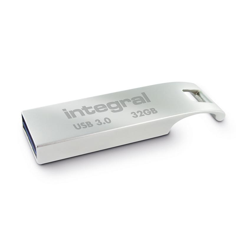 Integral 32GB Metal ARC USB 3.0 Flash Drive - 110MB/s