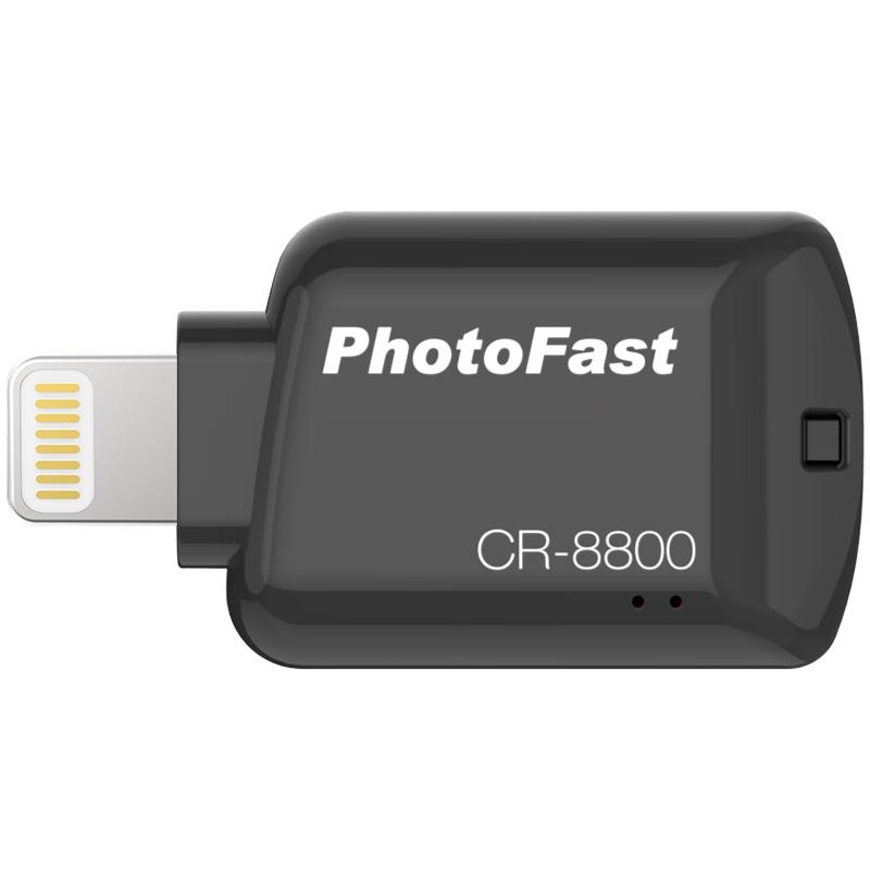 Photofast Apple Lightning to Micro SD Card Reader - Black