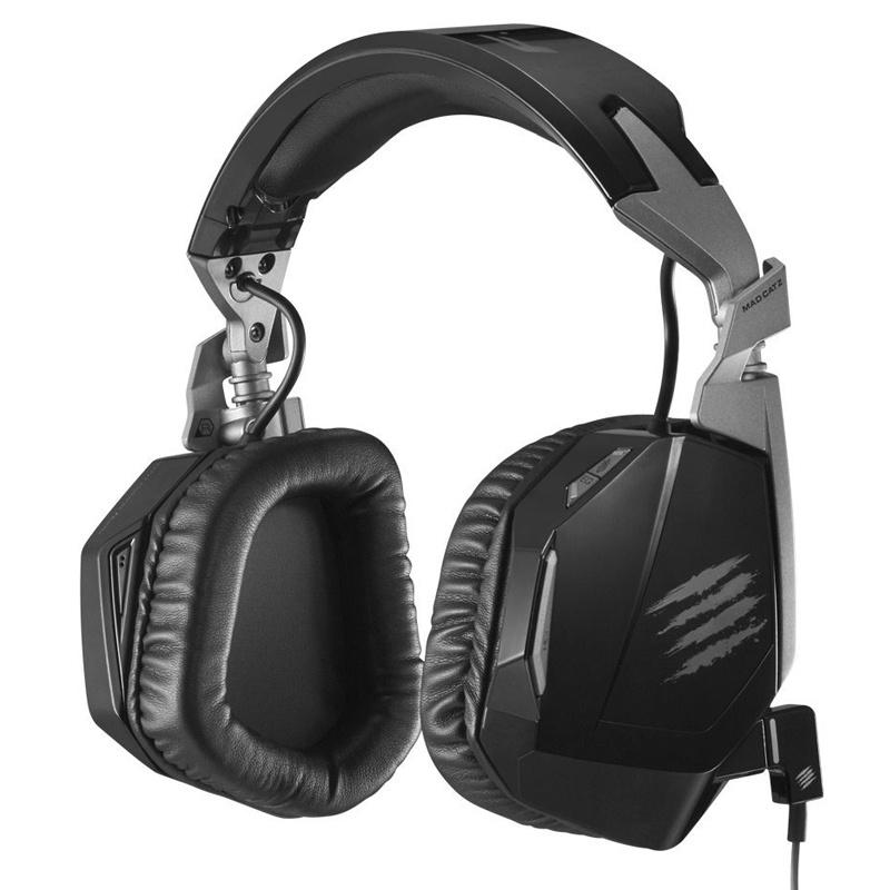 Mad Catz F.R.E.Q.4D Gaming Headset for PC, Mac and Smart Devices - Black