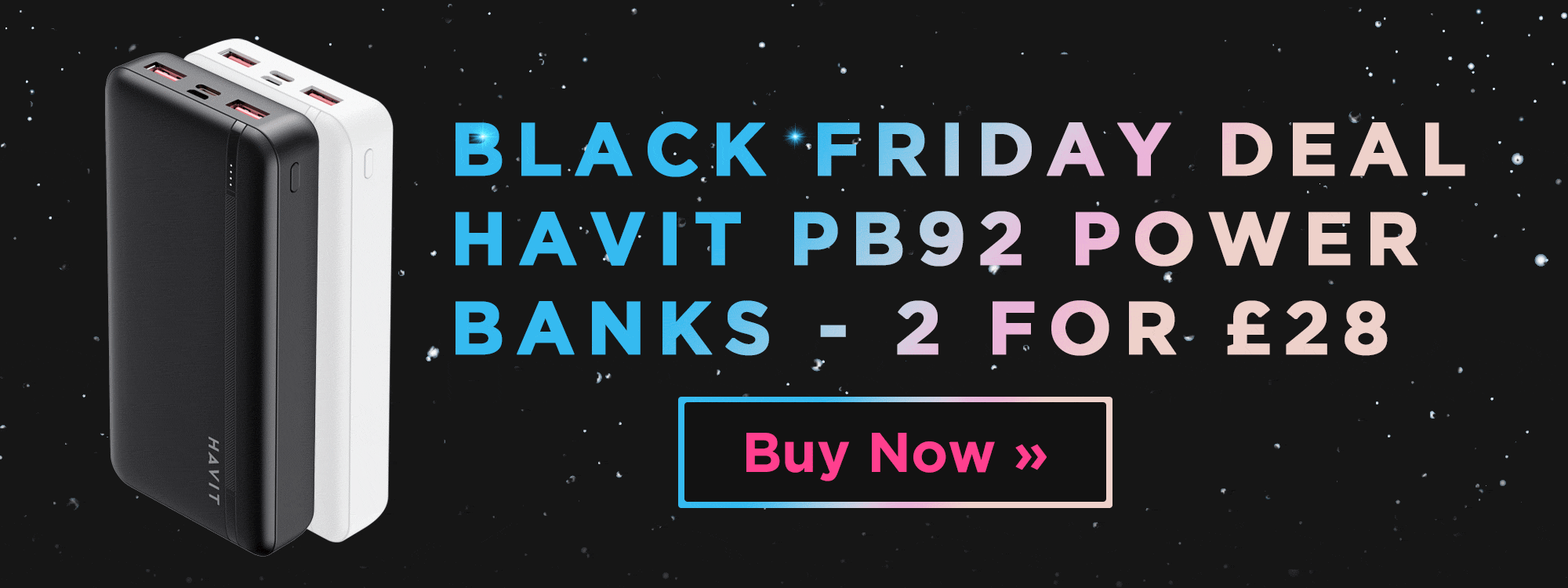 HAVIT PB92 2 for £28 Black Friday Deal