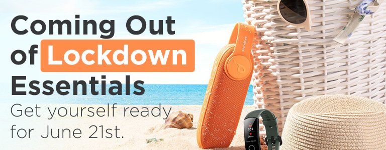 Shop Our Range of Coming out of Lockdown Essentials