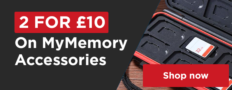 2 For £10 On MyMemory Accessories